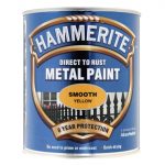 Direct to Rust Smooth Finish Metal Paint Yellow 750ml HMMSFY750