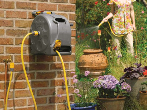 2415 25m 2-in-1 Compact Hose Reel + 25m of Starter Hose HOZ2415 - Image 2