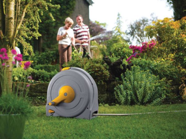 2494 Freestanding 40m Fast Reel + 40m of 12.5mm Hose HOZ2494 - Image 2
