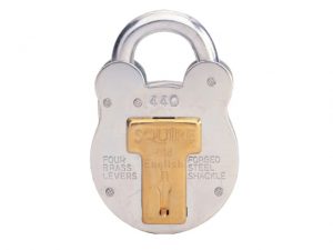 440KA Old English Padlock with Steel Case 51mm Keyed HSQ440KA