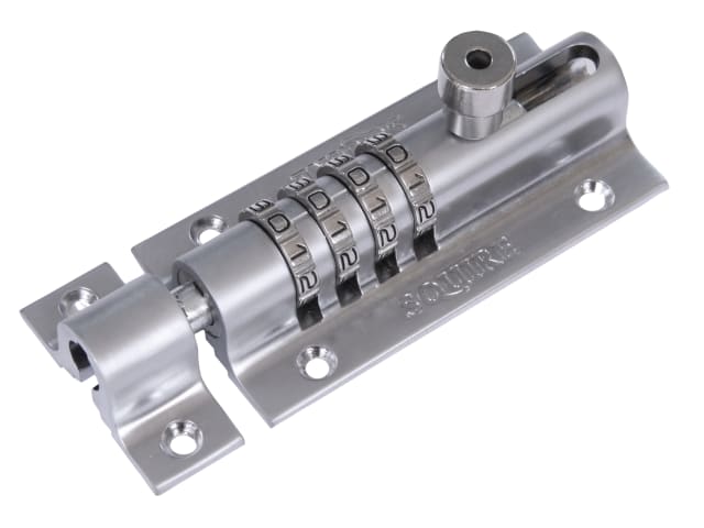 CombiBolt 4 Re-Codable Locking Bolt Chrome 120mm HSQCOMBI2CH