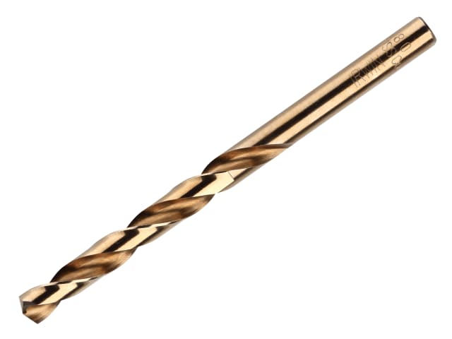 HSS Cobalt Drill Bits (10) 5.0mm OL:86mm WL:52mm IRW10502527