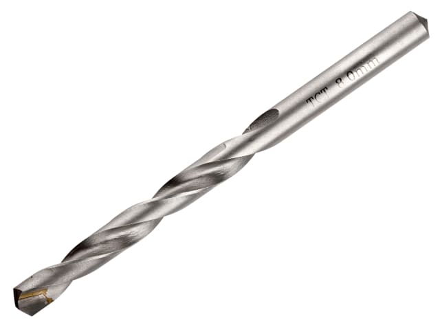 HSS TCT Tip Drill Bit 8.0mm OL:117mm WL:75mm IRW10502671