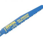 Sabre Saw Blade 956R 225mm Nail Embeded Wood Pack of 5 IRW10504158