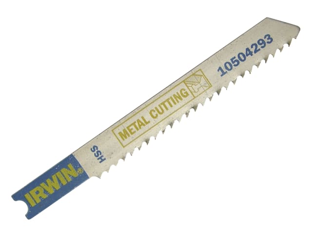 U118A Jigsaw Blades Metal Cutting Pack of 5 IRW10504289