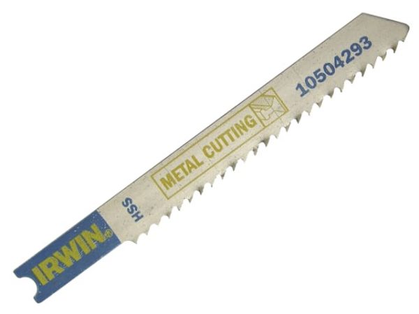 U123X Jigsaw Blades Metal Cutting Pack of 5 IRW10504297