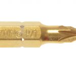 Screwdriver Bits Pozidriv PZ2 25mm Titanium (Pack 2) IRW10504402