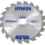 Construction Circular Saw Blade 210 x 30mm x 20T ATB IRW1897203