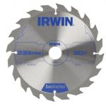 Construction Circular Saw Blade 235 x 30mm x 20T ATB IRW1897207