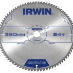 General Purpose Table & Mitre Saw Blade 350 x 30mm x 84T ATB IRW1897346
