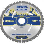 Weldtec Circular Saw Blade 210 x 30mm x 40T ATB IRW1897386