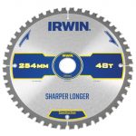 Construction Mitre Circular Saw Blade 254 x 30mm x 48T ATB/Neg IRW1897428