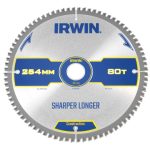 Construction Mitre Circular Saw Blade 254 x 30mm x 80T ATB/Neg IRW1897430