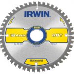 Multi Material Circular Saw Blade 184 x 30mm x 48T TCG IRW1897439