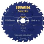 Marples Table & Mitre Circular Saw Blade 250 x 30mm x 24T ATB IRW1897474