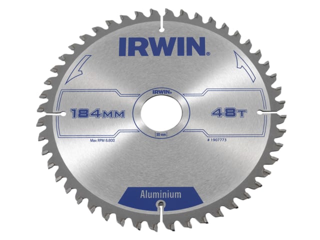 Professional Aluminium Circular Saw Blade 184 x 30mm x 48T TCG IRW1907773