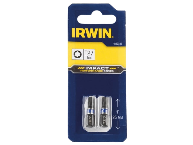 Impact Screwdriver Bits TORX TX27 25mm (Pack 2) IRW1923335 - Image 2