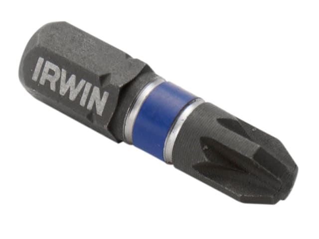 Impact Screwdriver Bits Pozi PZ3 25mm (Pack 10) IRW1923360 - Image 2