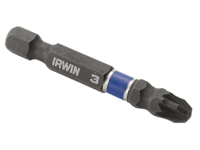 Impact Screwdriver Bits Pozi PZ3 50mm (Pack 2) IRW1923361 - Image 2
