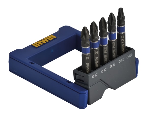 Phillips/Pozi/TORX Impact Screwdriver Pocket Bit Set - 5 Piece IRW1923433 - Image 3