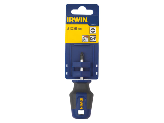 Pro Comfort Screwdriver Pozi Tip PZ1 x 30mm IRW1951677 - Image 5