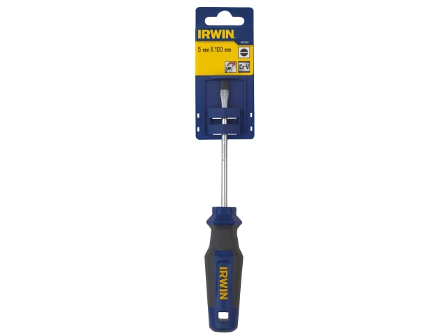 Pro Comfort Screwdriver Flared Slotted Tip 5mm x 100mm IRW1951820 - Image 4
