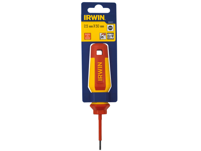 VDE Pro Comfort Screwdriver Parallel Tip 2.5mm x 50mm IRW1951870 - Image 2