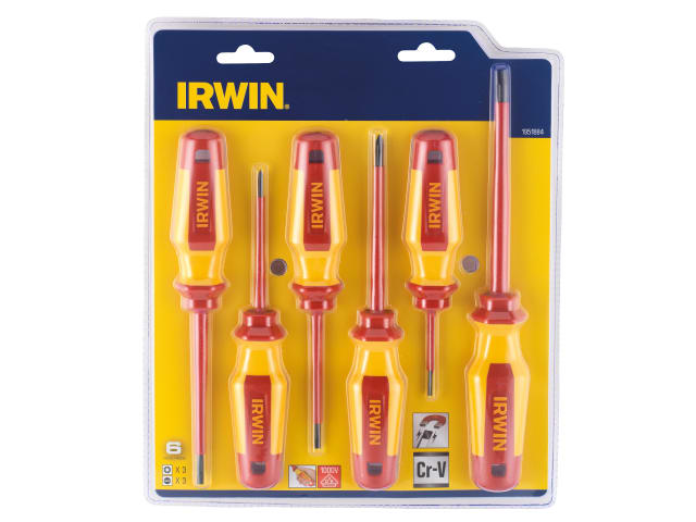 VDE Pro Comfort Screwdriver Set of 6 SL/PH IRW1951884 - Image 3