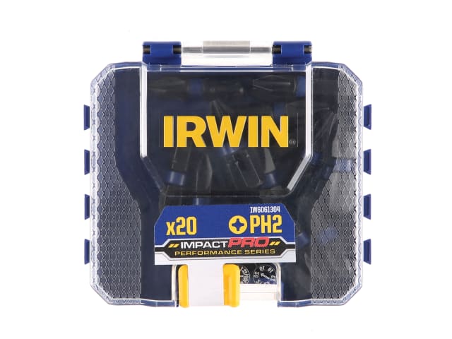 Impact Pro Performance Screwdriver Bits PH2 25mm (Pack 20) IRWIW6061304 - Image 3