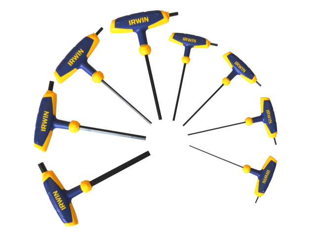 T-Handle Hex Key Set - 8 Piece (2-10mm) IRWT10771