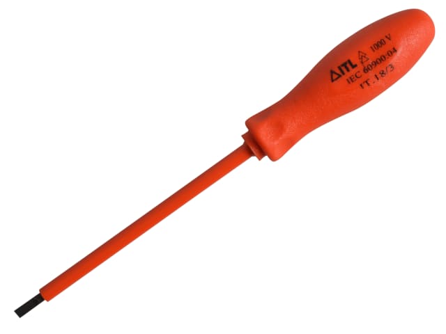Insulated Terminal Screwdriver 3.0 x 75mm ITL01860
