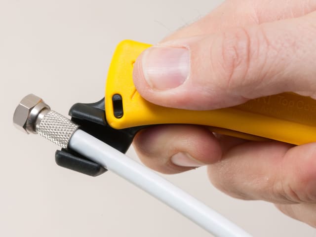 Top Coax Plus Cable Stripper with 11mm Spanner JOK30110 - Image 3