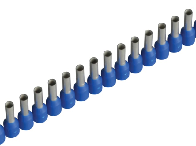 Wire End Sleeves 2.5 x 8mm Blue 400 Piece JOK60125 - Image 2