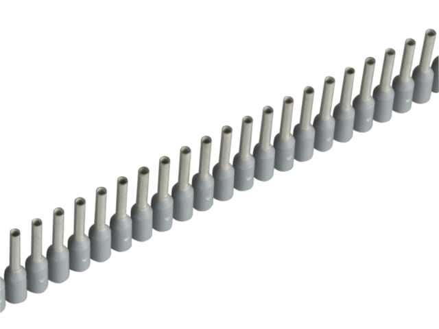 Wire End Sleeves 0.75 x 8mm Grey 500 Piece JOK60175 - Image 2
