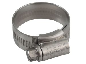 1A Stainless Steel Hose Clip 22 - 30mm (7/8 - 1.1/8in) JUB1ASS
