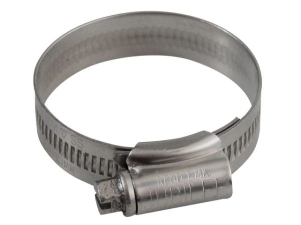 1M Stainless Steel Hose Clip 32 - 45mm (1.1/4 - 1.3/4in) JUB1MSS