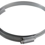7.1/2in Zinc Protected Hose Clip 158 - 190mm (6.1/4 - 7.1/2in) JUB75