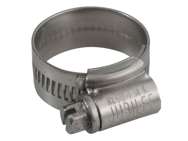 OX Stainless Steel Hose Clip 18 - 25mm (3/4 - 1in) JUBOXSS