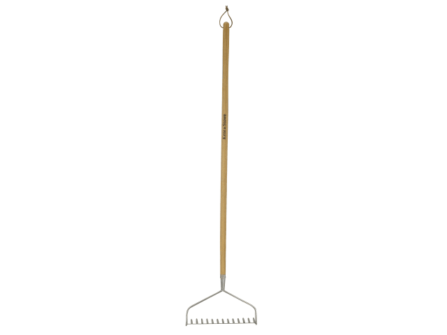 Stainless Steel Long Handled Soil Rake - FSC® K/S70100057 - Image 2