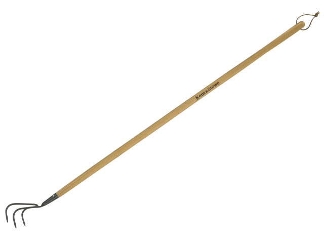 Carbon Steel Long Handled 3-Prong Cultivator - FSC® K/S70100242 - Image 2