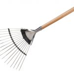 Stainless Steel Garden Life Lawn & Leaf Rake -  FSC® K/S70100741