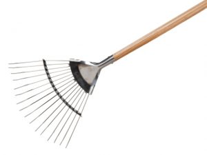 Stainless Steel Garden Life Lawn & Leaf Rake -  FSC® K/S70100741