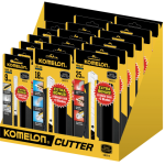 Snap Off Knife Counter Display Unit 18 Piece KOMSOKDIS18