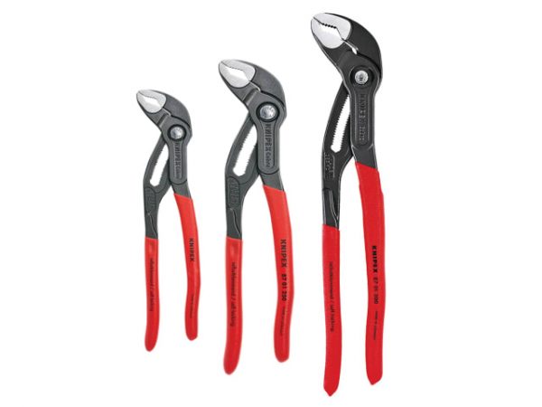 Cobra® Water Pump Pliers 3 Piece Set (180mm 250mm & 300mm) KPX002009V02