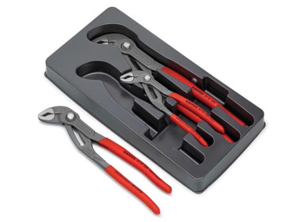 Cobra® Water Pump Pliers 3 Piece Set (180mm 250mm & 300mm) KPX002009V02 - Image 2