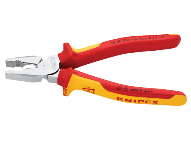 VDE High Leverage Combination Pliers 200mm KPX0206200 - Image 2