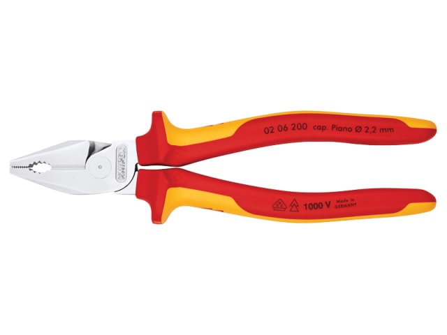 VDE High Leverage Combination Pliers 200mm KPX0206200 - Image 3