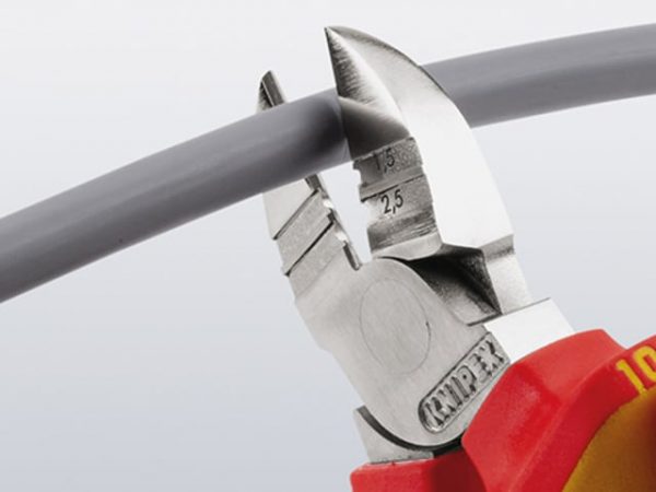 VDE Diagonal Insulation Stripper & Side Cutter 160mm KPX1426160 - Image 3