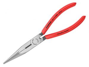 Long Snipe Nose Side Cutting Pliers PVC Grips 200mm (8in) KPX2611200