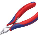 Electronics Flat Jaw Pliers Multi-Component Grip 115mm KPX3512115